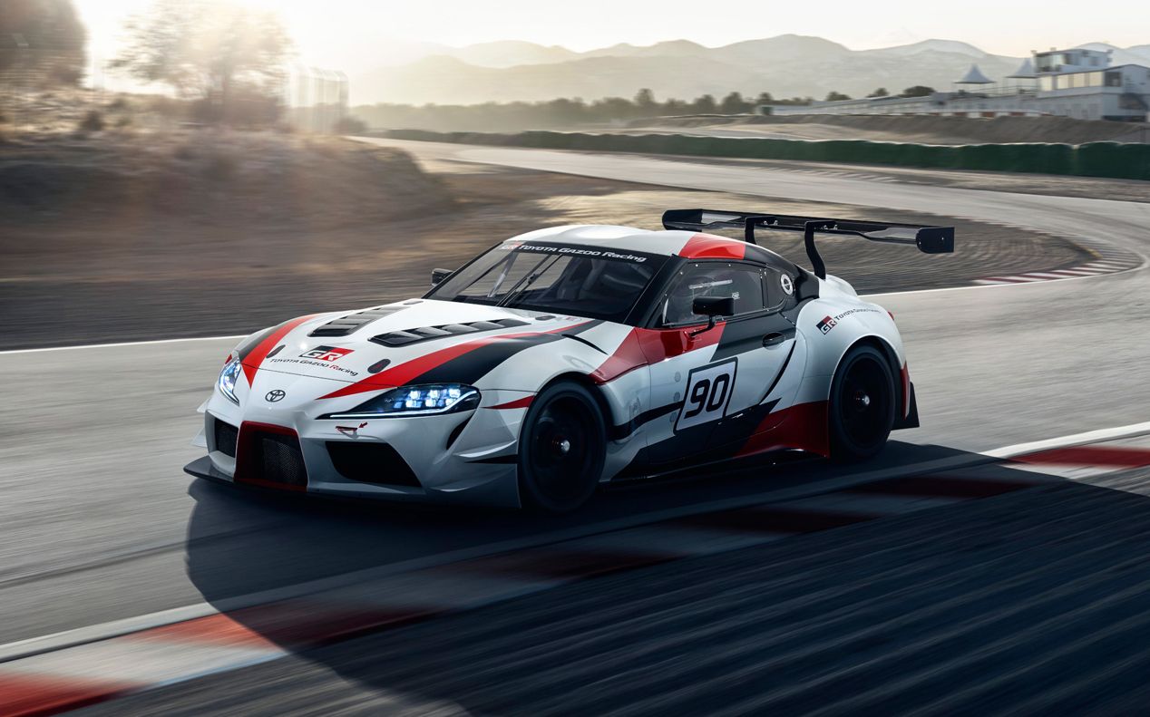 El Toyota GR Supra Racing, en imágenes