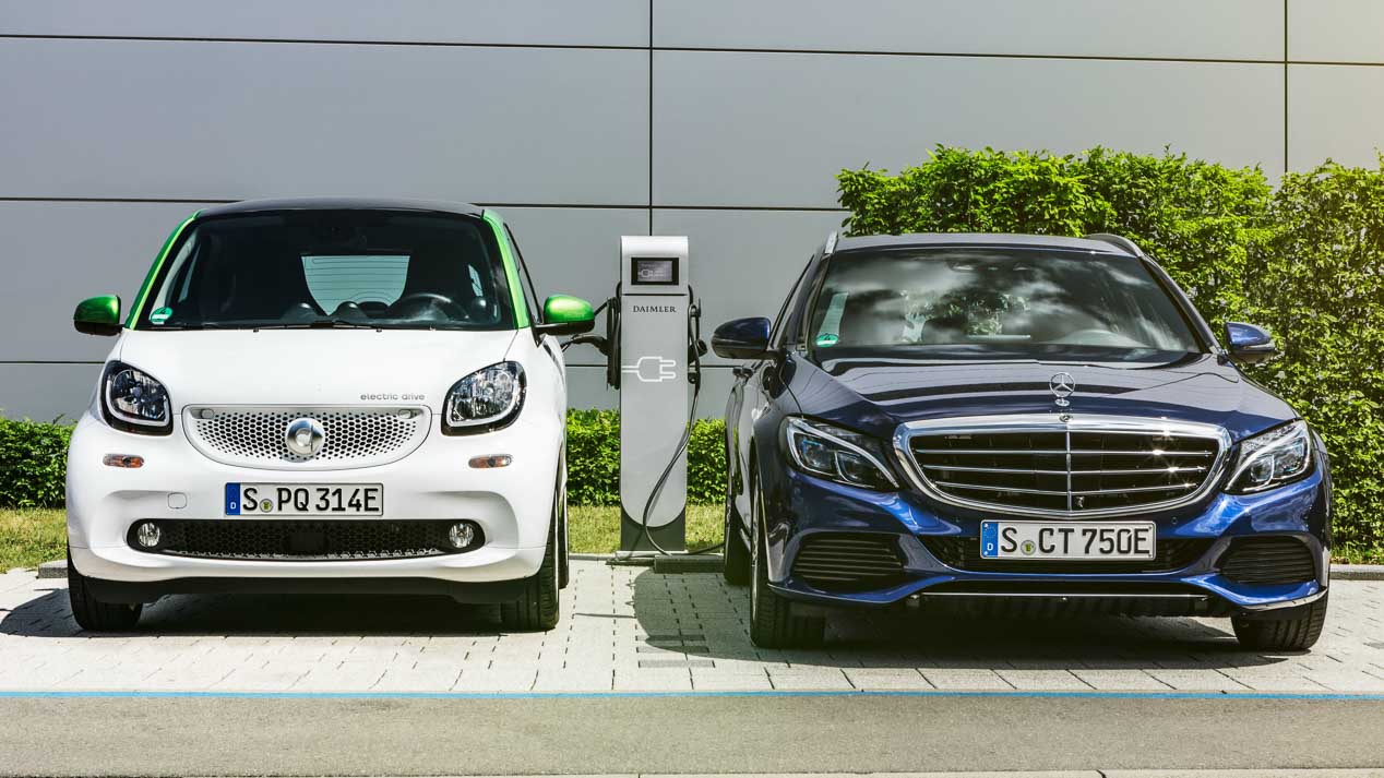 Nuevos Mercedes Clase C y Clase E híbridos plug-in Diesel