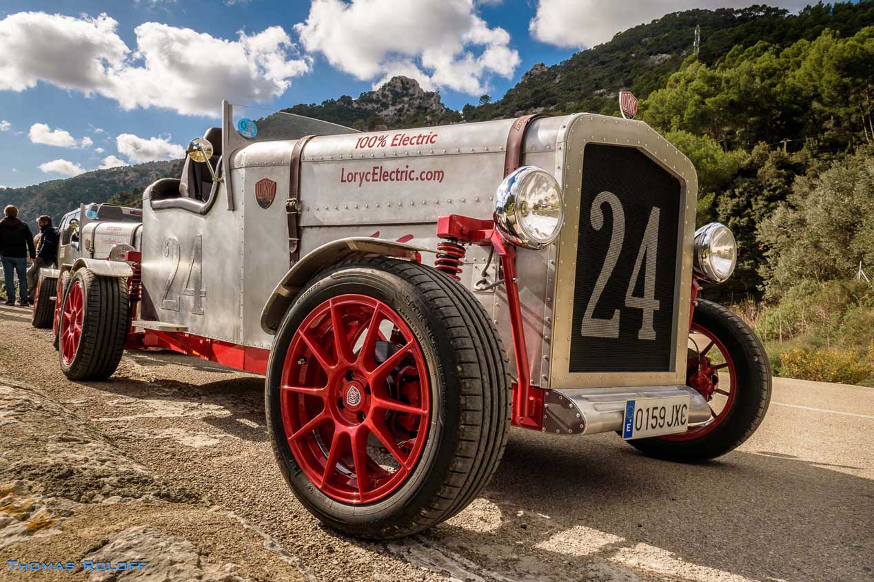 Loryc, electricidad y clasicismo en Mallorca