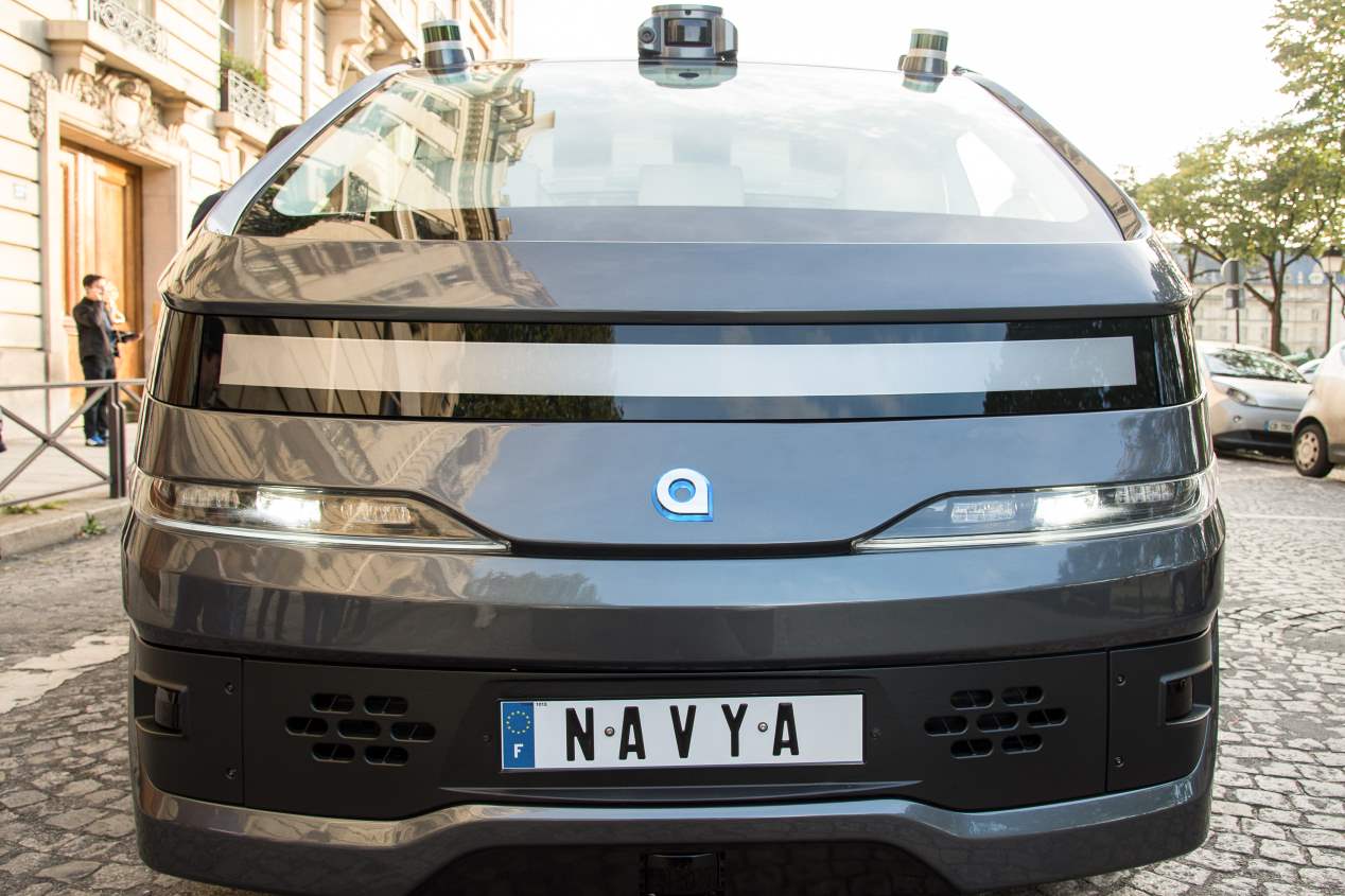 Navya Autonom Cab: el primer coche eléctrico y autónomo a la venta