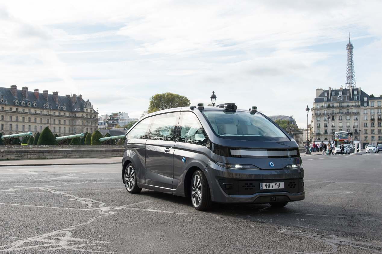 Navya Autonom Cab: el primer coche eléctrico y autónomo a la venta