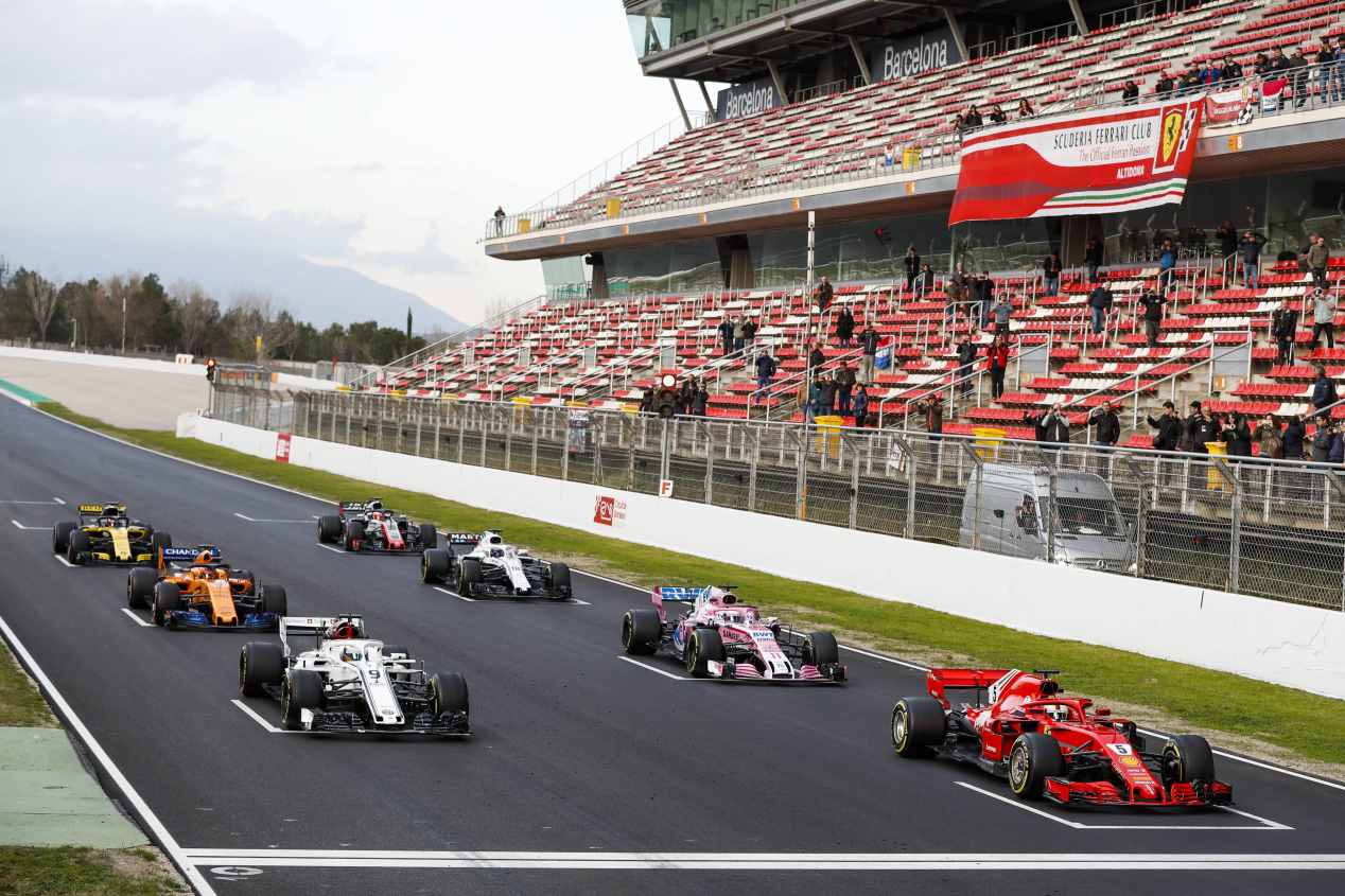 Los coches de la F1 de 2018