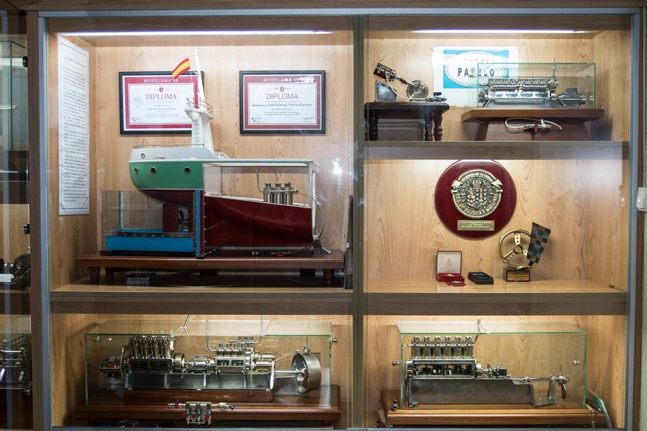 La sala de máquinas del trasatlántico y la obra de Motores Patelo