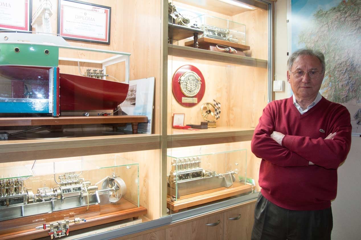 La sala de máquinas del trasatlántico y la obra de Motores Patelo