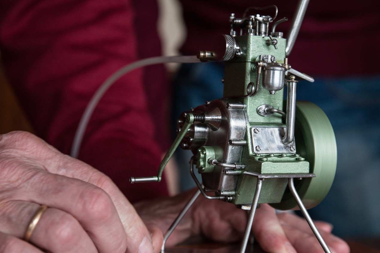 La sala de máquinas del trasatlántico y la obra de Motores Patelo