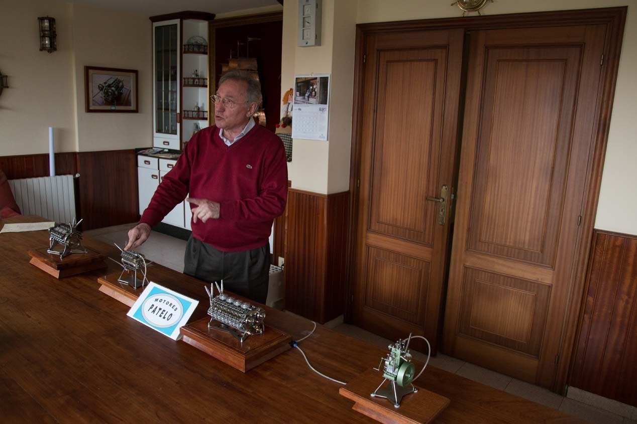La sala de máquinas del trasatlántico y la obra de Motores Patelo