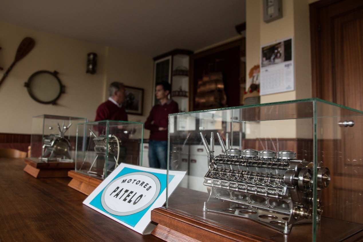 La sala de máquinas del trasatlántico y la obra de Motores Patelo
