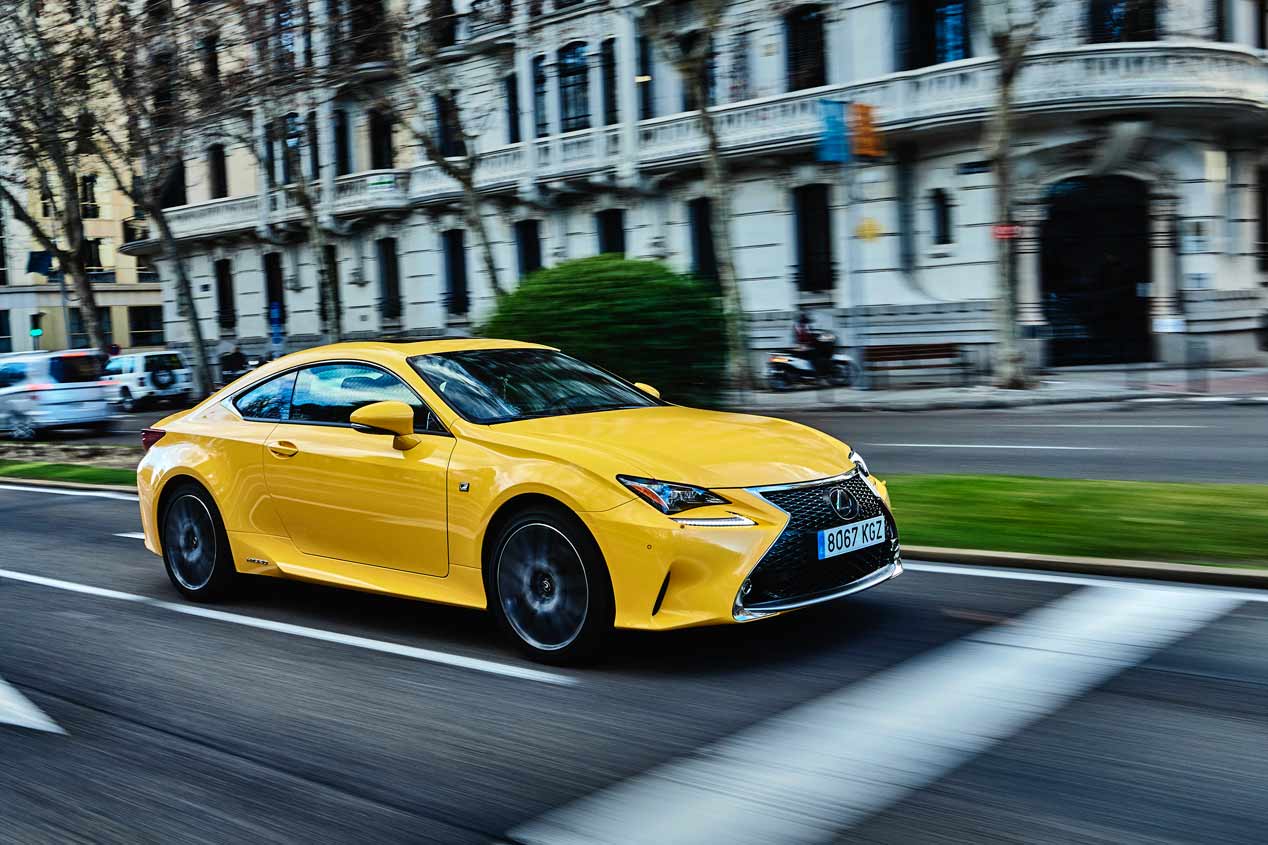 Lexus RC 300h 2018: sus mejores imágenes