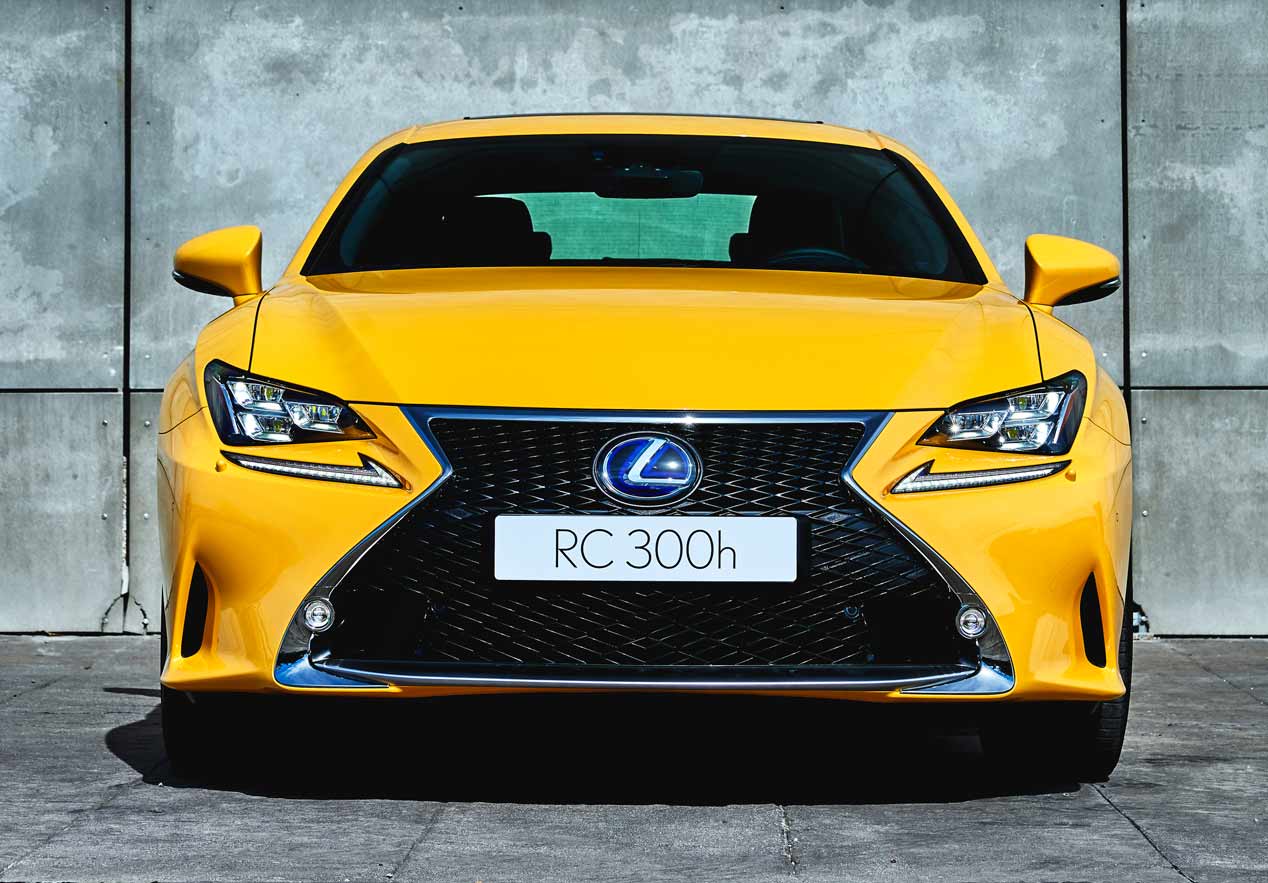 Lexus RC 300h 2018: sus mejores imágenes
