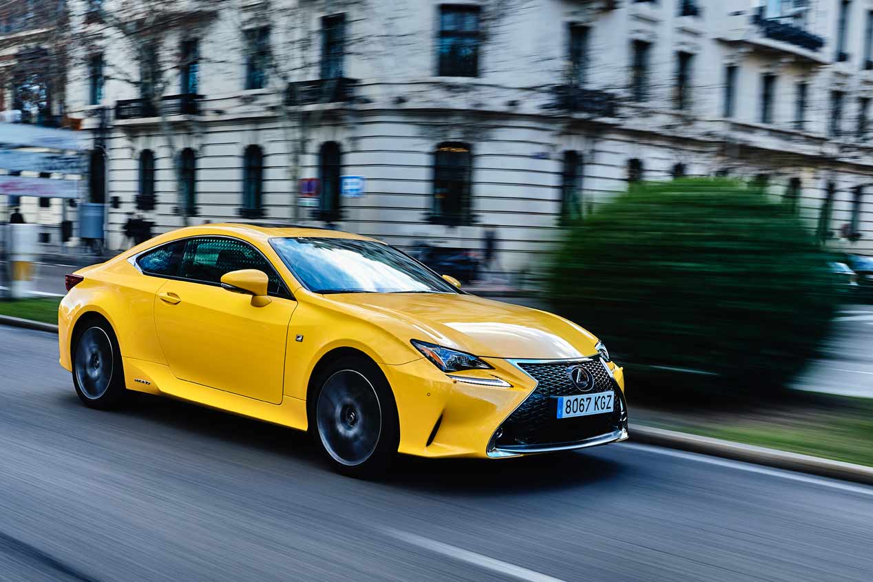 Lexus RC 300h 2018: sus mejores imágenes