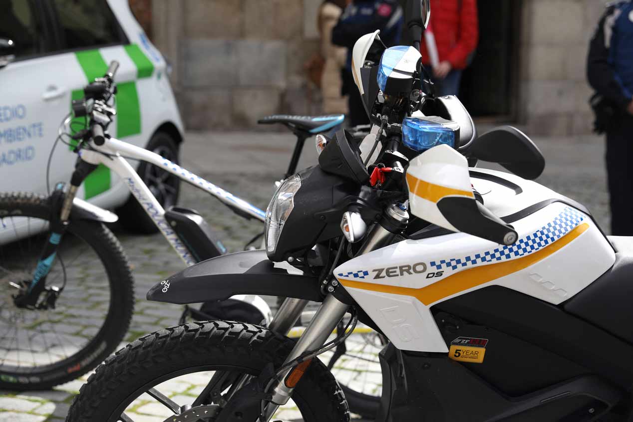 Los nuevos vehículos eléctricos del Ayuntamiento de Madrid