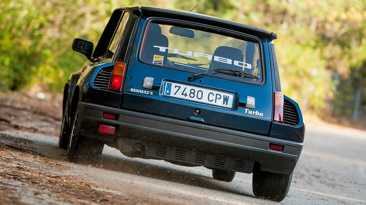 Tres de los mejores Grupo B: Lancia 037, Renault 5 Turbo y Peugeot 205 T16.