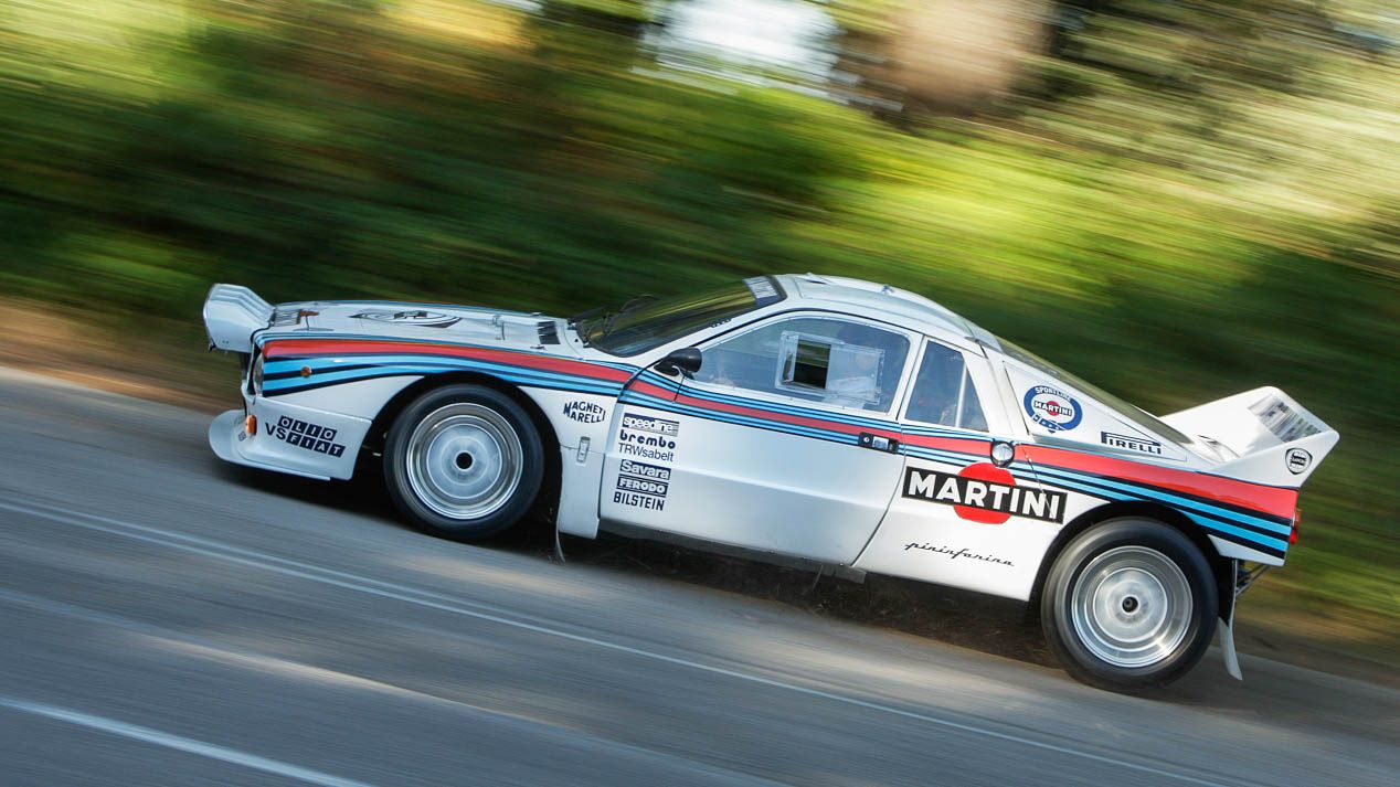 Tres de los mejores Grupo B: Lancia 037, Renault 5 Turbo y Peugeot 205 T16.