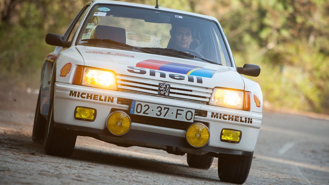 Tres de los mejores Grupo B: Lancia 037, Renault 5 Turbo y Peugeot 205 T16.