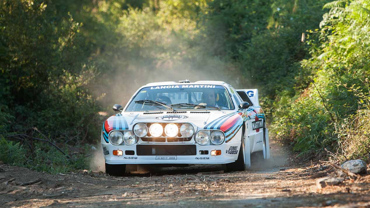 Tres de los mejores Grupo B: Lancia 037, Renault 5 Turbo y Peugeot 205 T16.