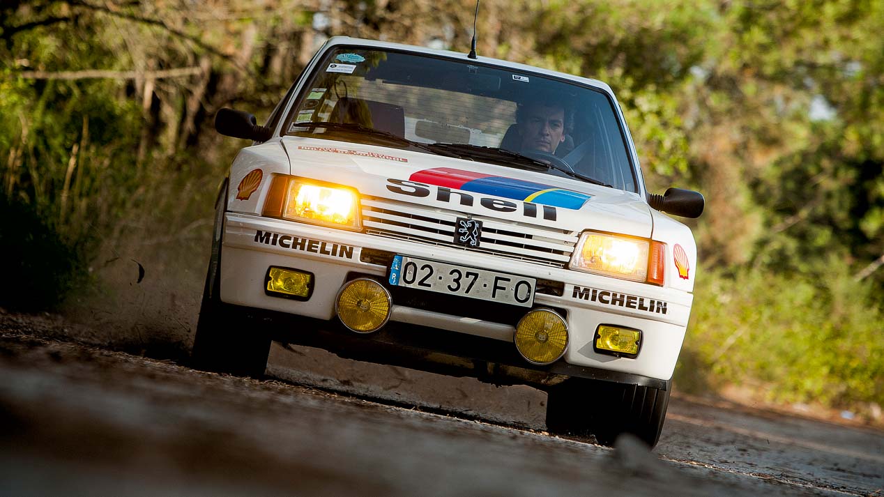Tres de los mejores Grupo B: Lancia 037, Renault 5 Turbo y Peugeot 205 T16.