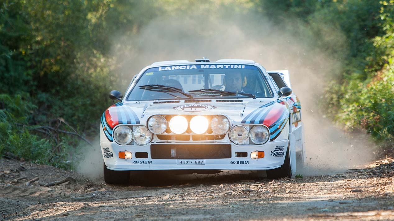 Tres de los mejores Grupo B: Lancia 037, Renault 5 Turbo y Peugeot 205 T16.