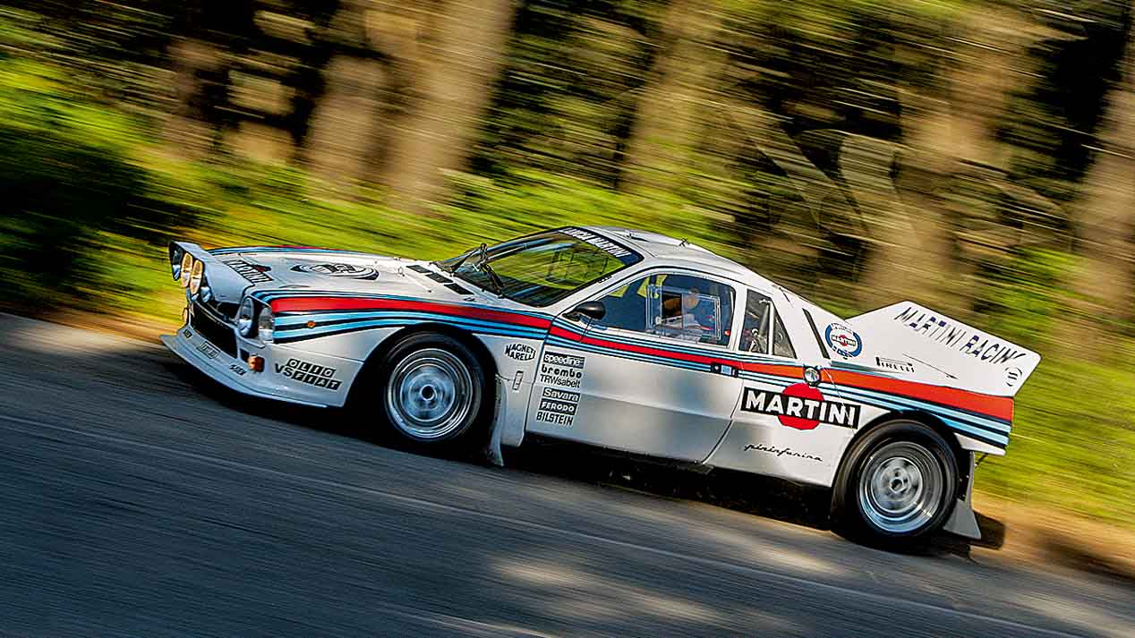 Tres de los mejores Grupo B: Lancia 037, Renault 5 Turbo y Peugeot 205 T16.