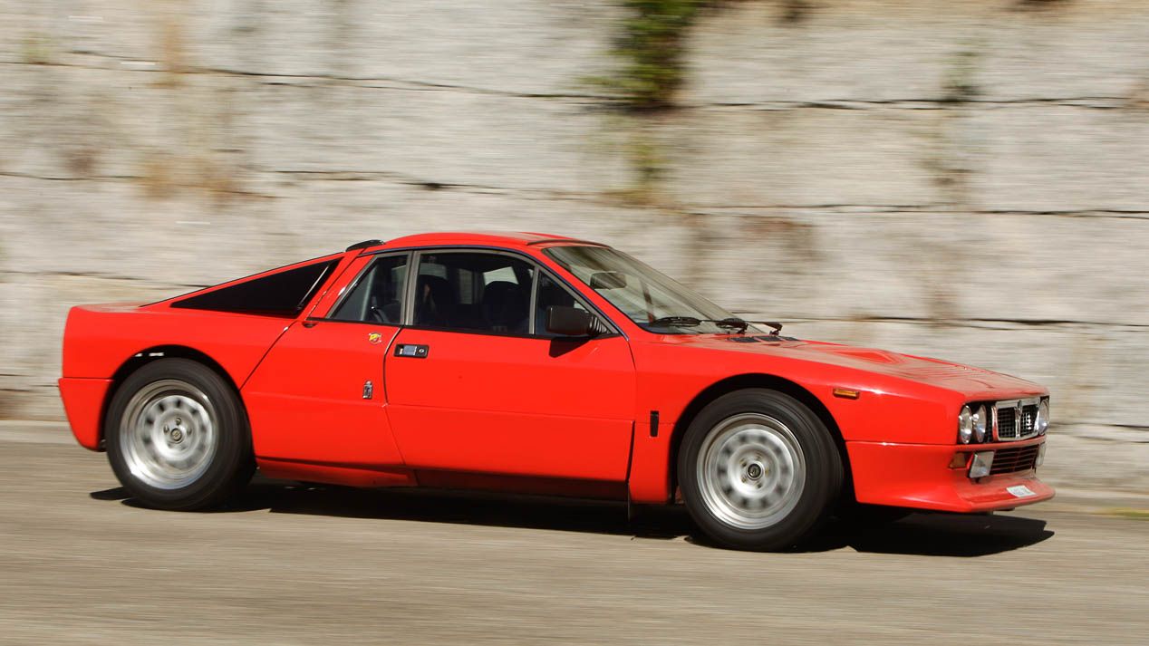 Tres de los mejores Grupo B: Lancia 037, Renault 5 Turbo y Peugeot 205 T16.