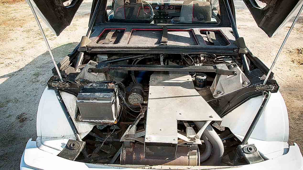 Tres de los mejores Grupo B: Lancia 037, Renault 5 Turbo y Peugeot 205 T16.