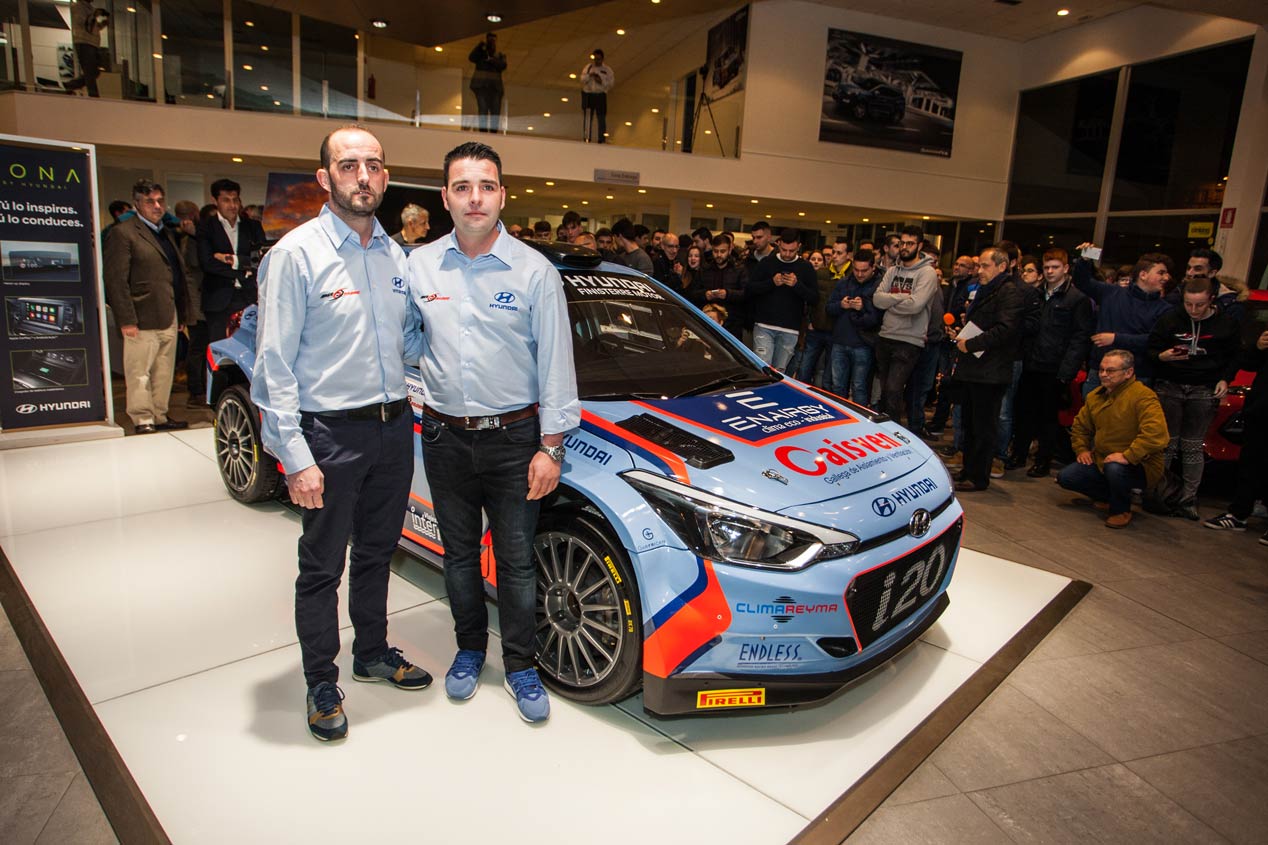 Iván Ares, a defender el título de campeón de España con Hyundai