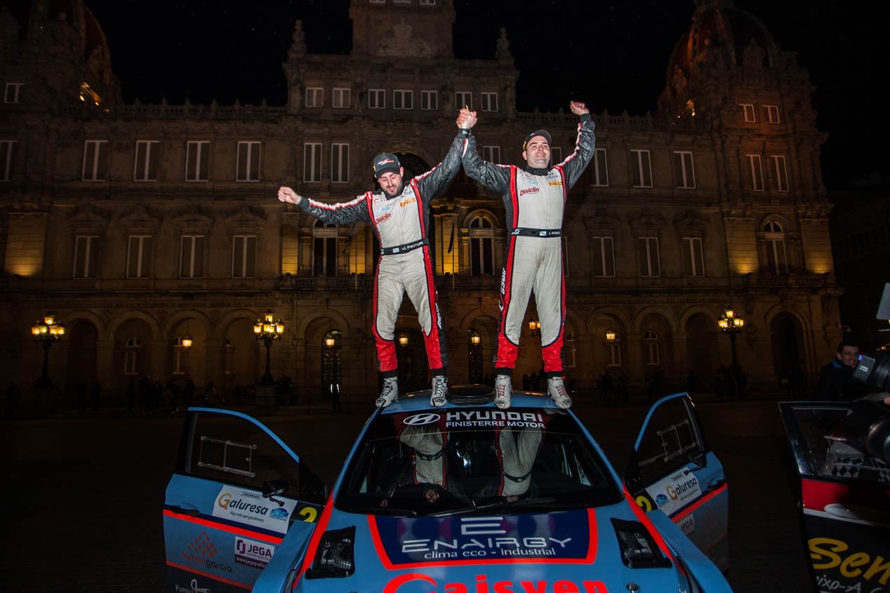 Iván Ares, a defender el título de campeón de España con Hyundai