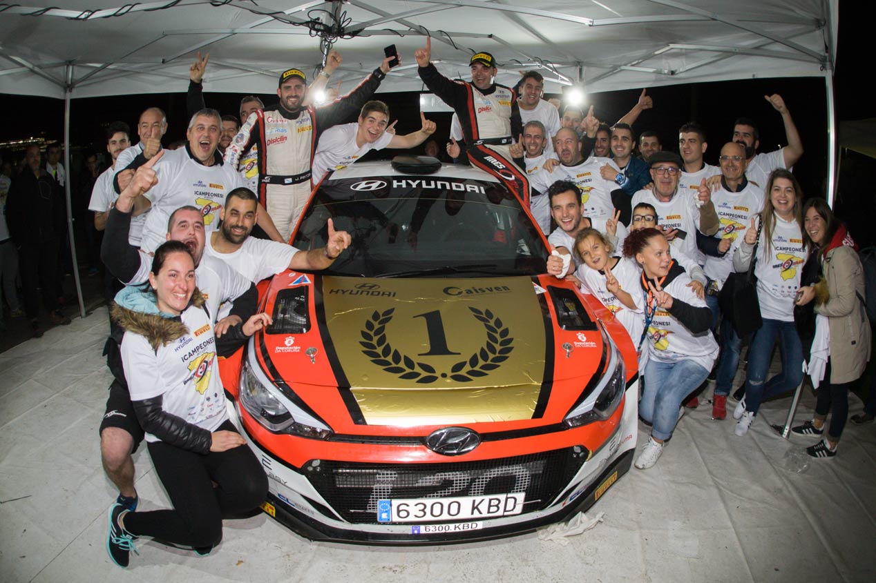 Iván Ares, a defender el título de campeón de España con Hyundai