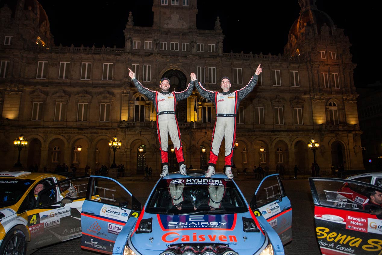 Iván Ares, a defender el título de campeón de España con Hyundai