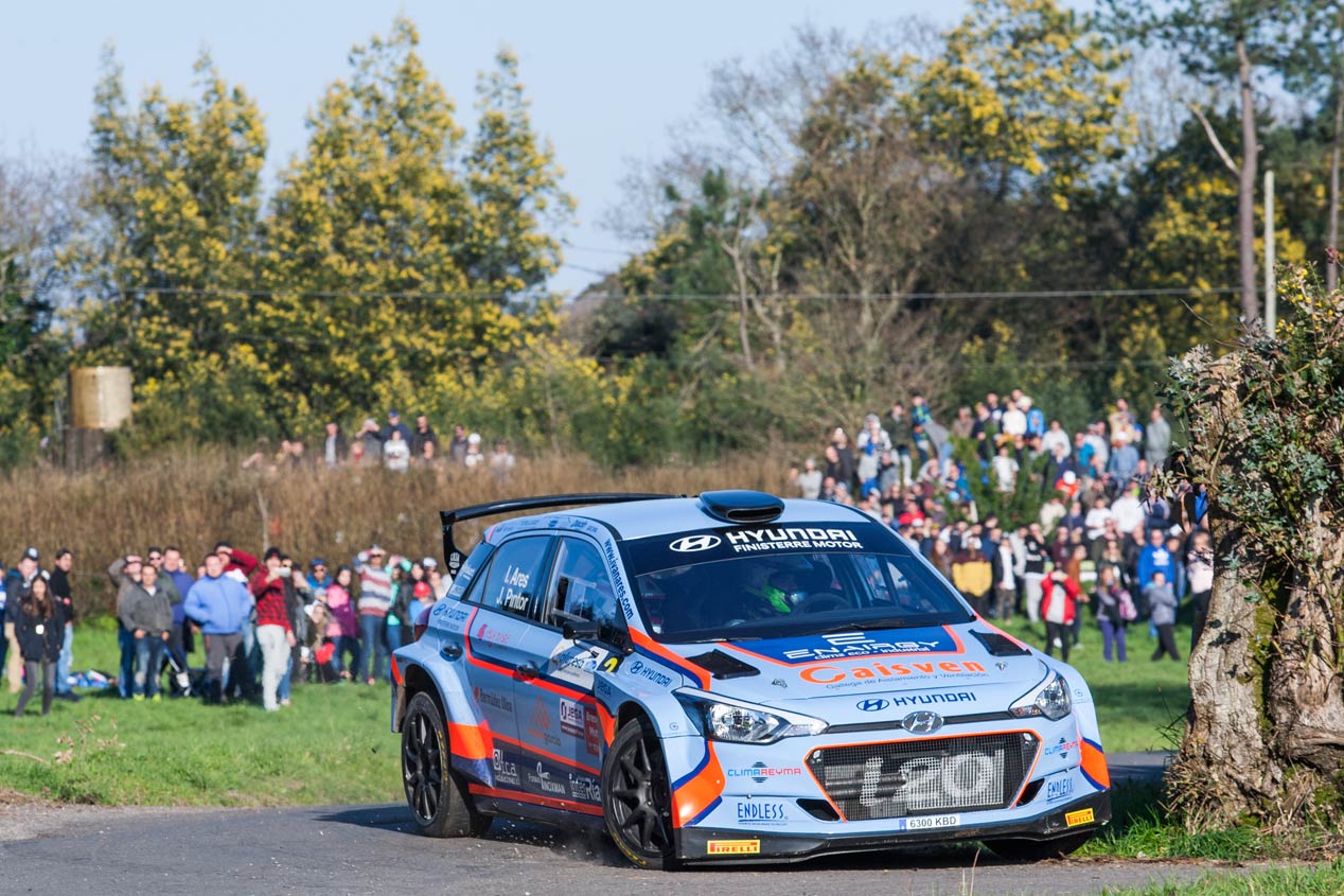 Iván Ares, a defender el título de campeón de España con Hyundai