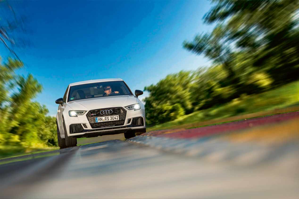 Comparativa Audi RS 3, BMW M2, Ford Focus RS y Mercedes-AMG A 45