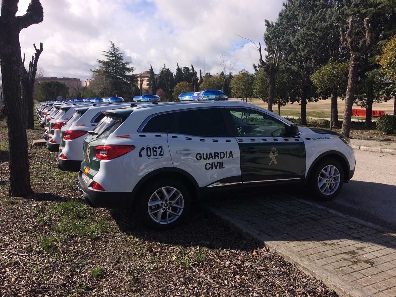 Renault Kadjar, nuevo coche de la Guardia Civil