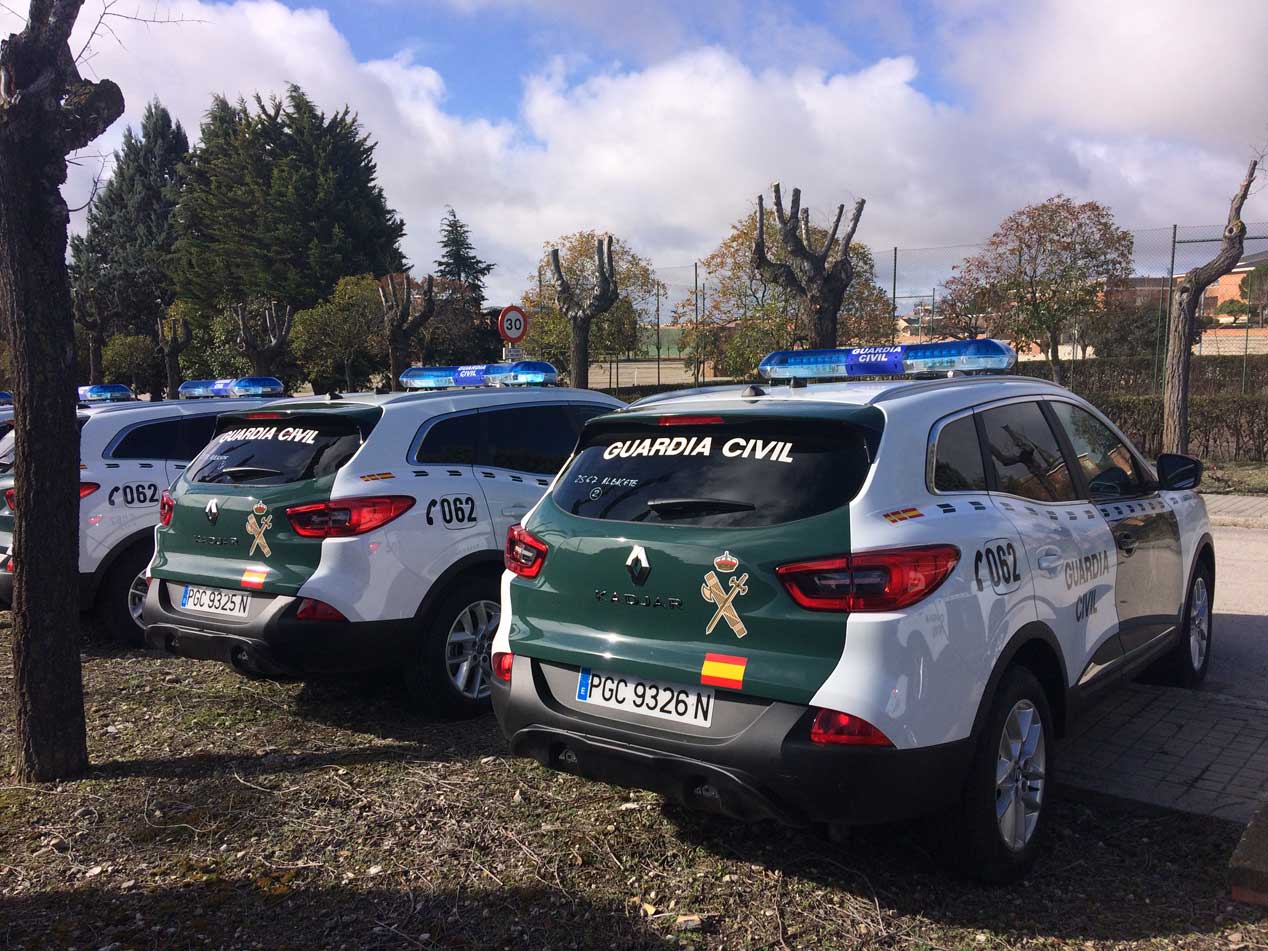 Renault Kadjar, nuevo coche de la Guardia Civil