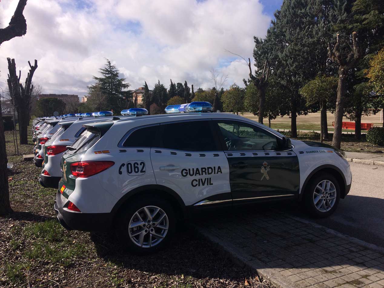 Renault Kadjar, nuevo coche de la Guardia Civil