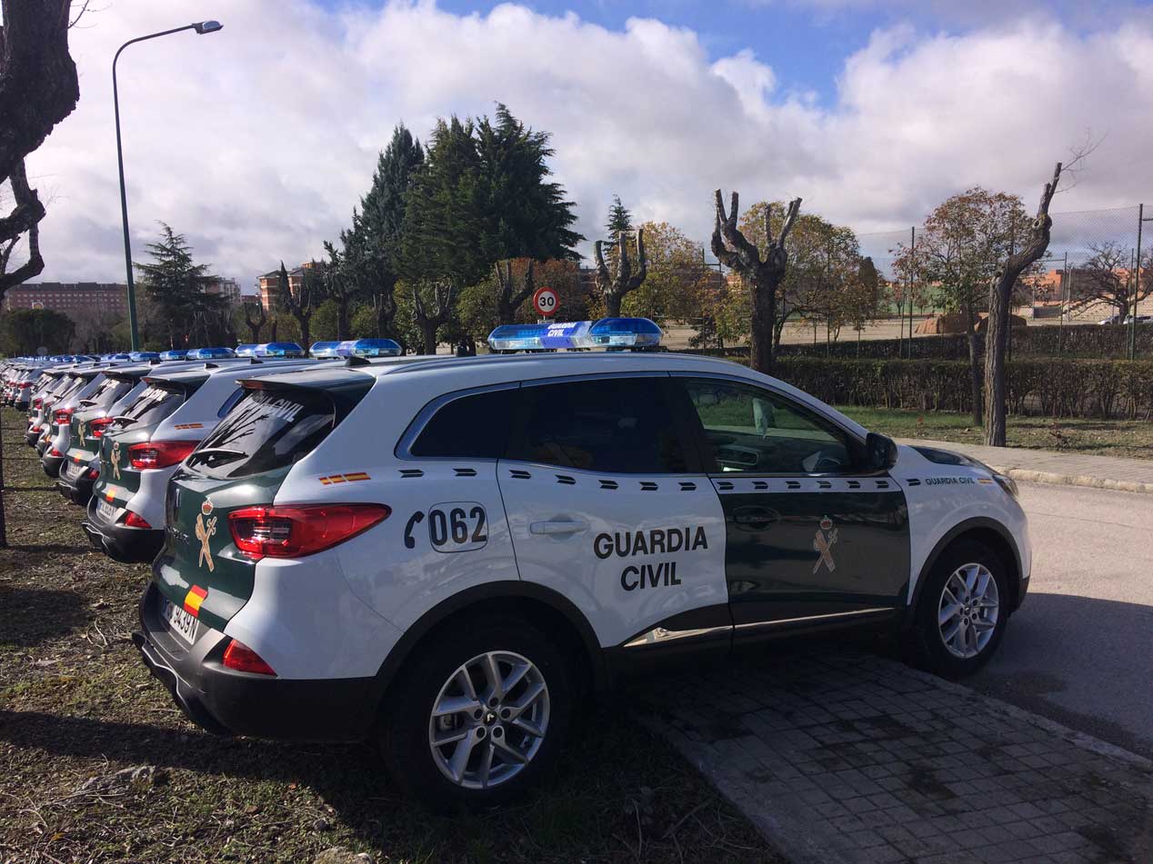 Renault Kadjar, nuevo coche de la Guardia Civil