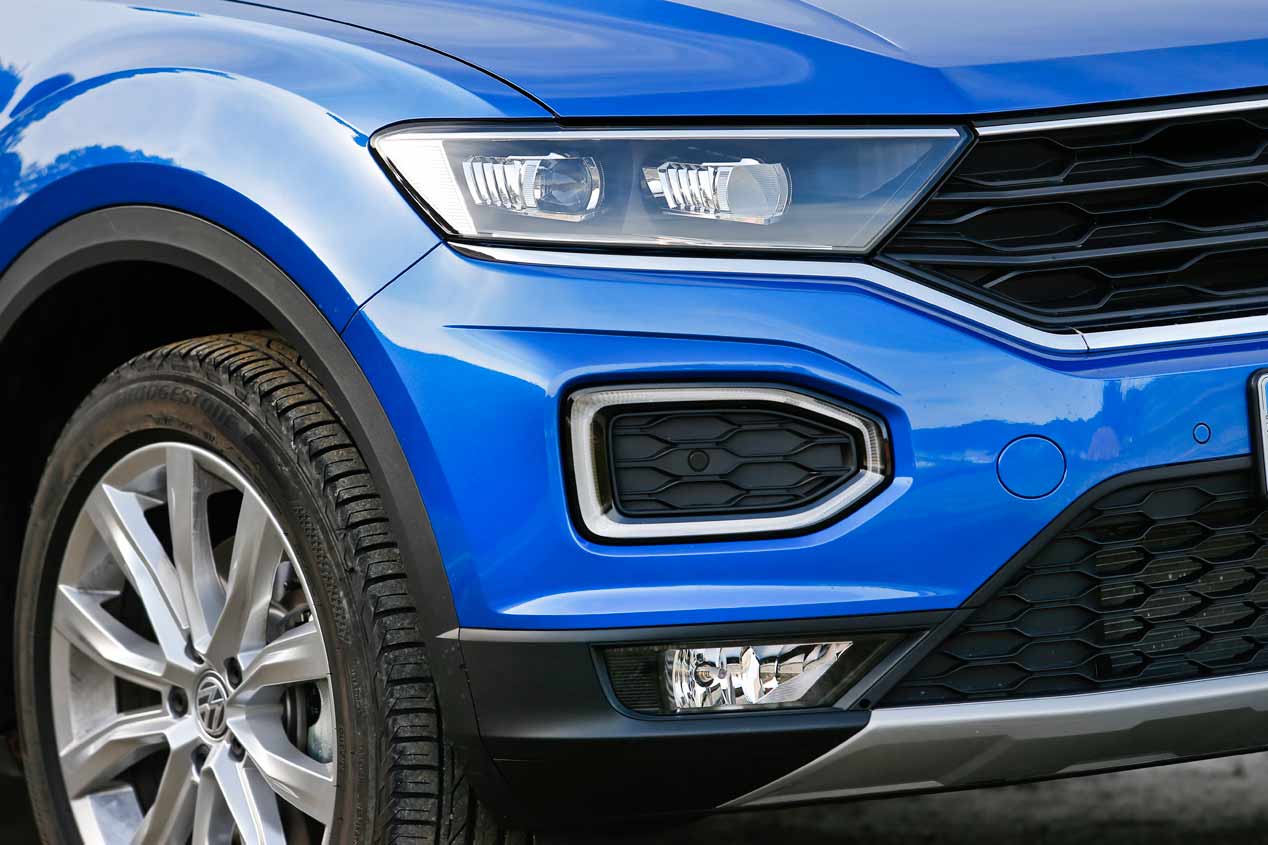 A prueba el VW T-Roc y el Mazda CX-3