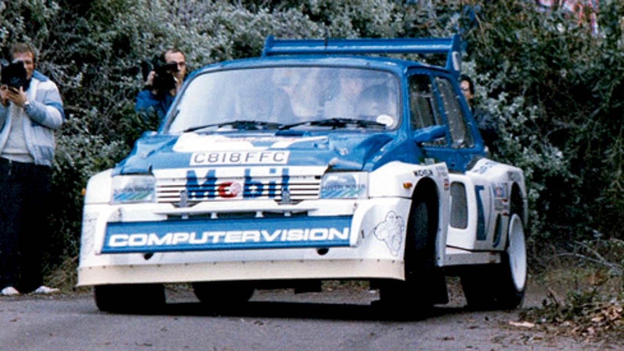 Cuatro míticos coches de Grupo B: Audi quattro Sport, Lancia Delta S4, Ford RS200 y MG Metro 6R4