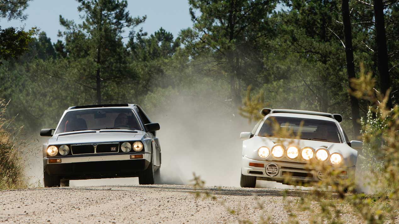 Cuatro míticos coches de Grupo B: Audi quattro Sport, Lancia Delta S4, Ford RS200 y MG Metro 6R4