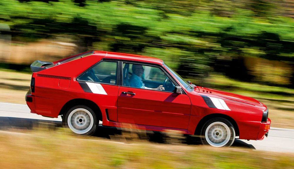 Cuatro míticos coches de Grupo B: Audi quattro Sport, Lancia Delta S4, Ford RS200 y MG Metro 6R4