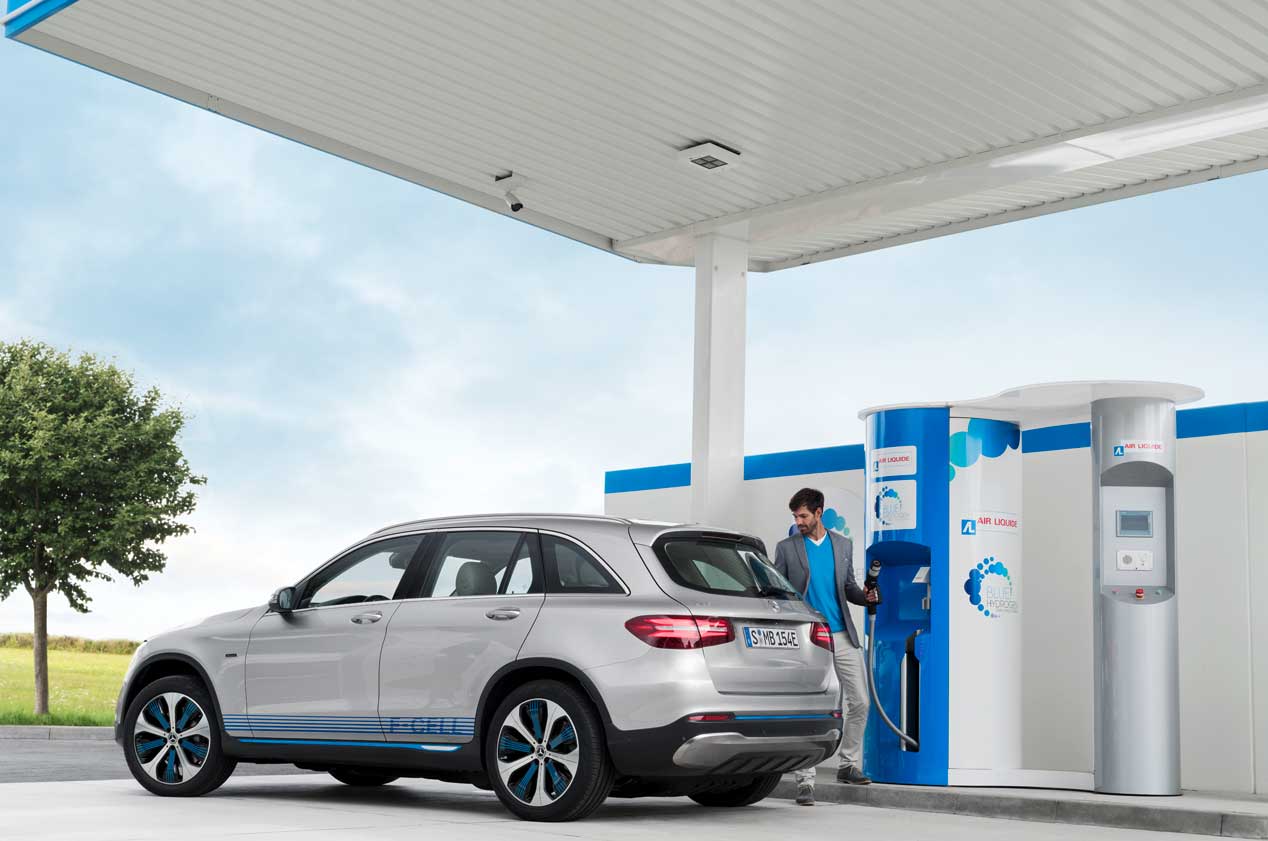El Mercedes GLC de pila de combustible, cada vez más cerca
