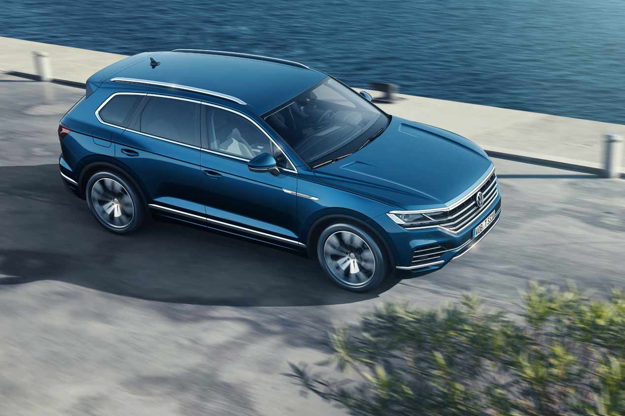 Así es el VW Touareg 2018: imágenes oficiales