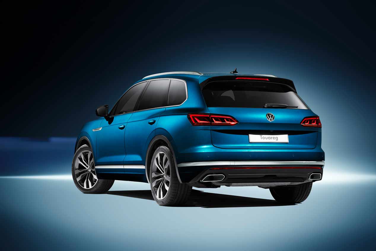 Así es el VW Touareg 2018: imágenes oficiales