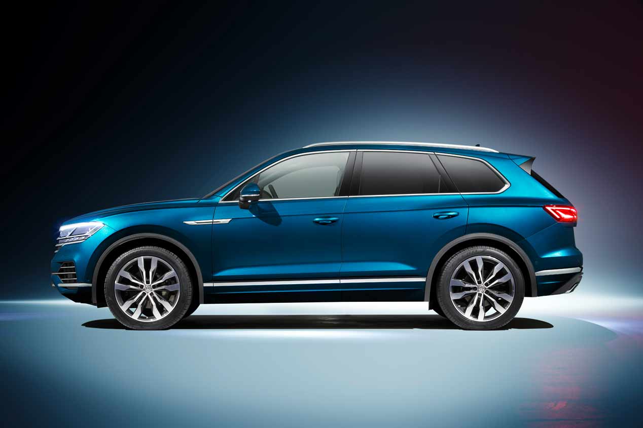 Así es el VW Touareg 2018: imágenes oficiales