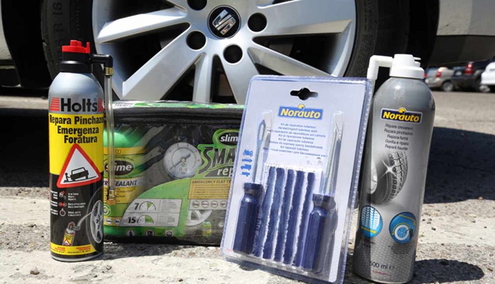 Neumáticos Runflat, rueda de emergencia y kit reparapinchazos: ¿son útiles?