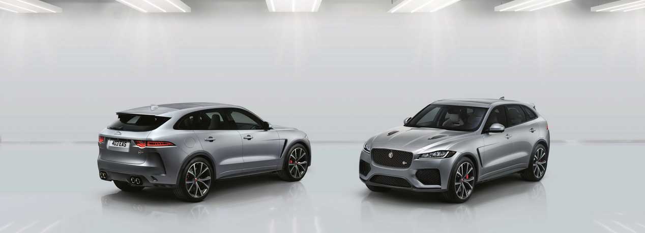 El SUV más deportivo de Jaguar se llama Jaguar F-Pace SVR