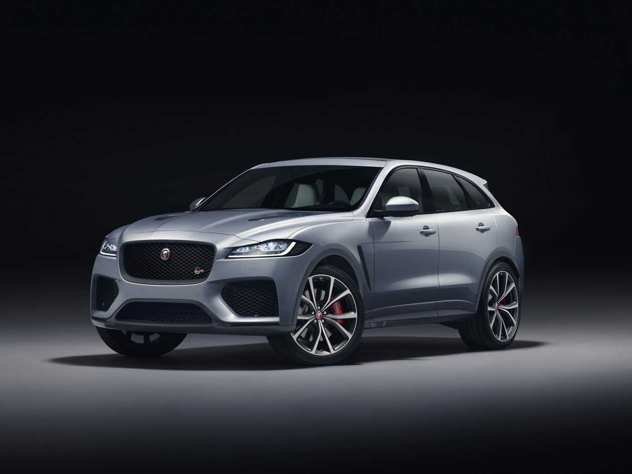 El SUV más deportivo de Jaguar se llama Jaguar F-Pace SVR