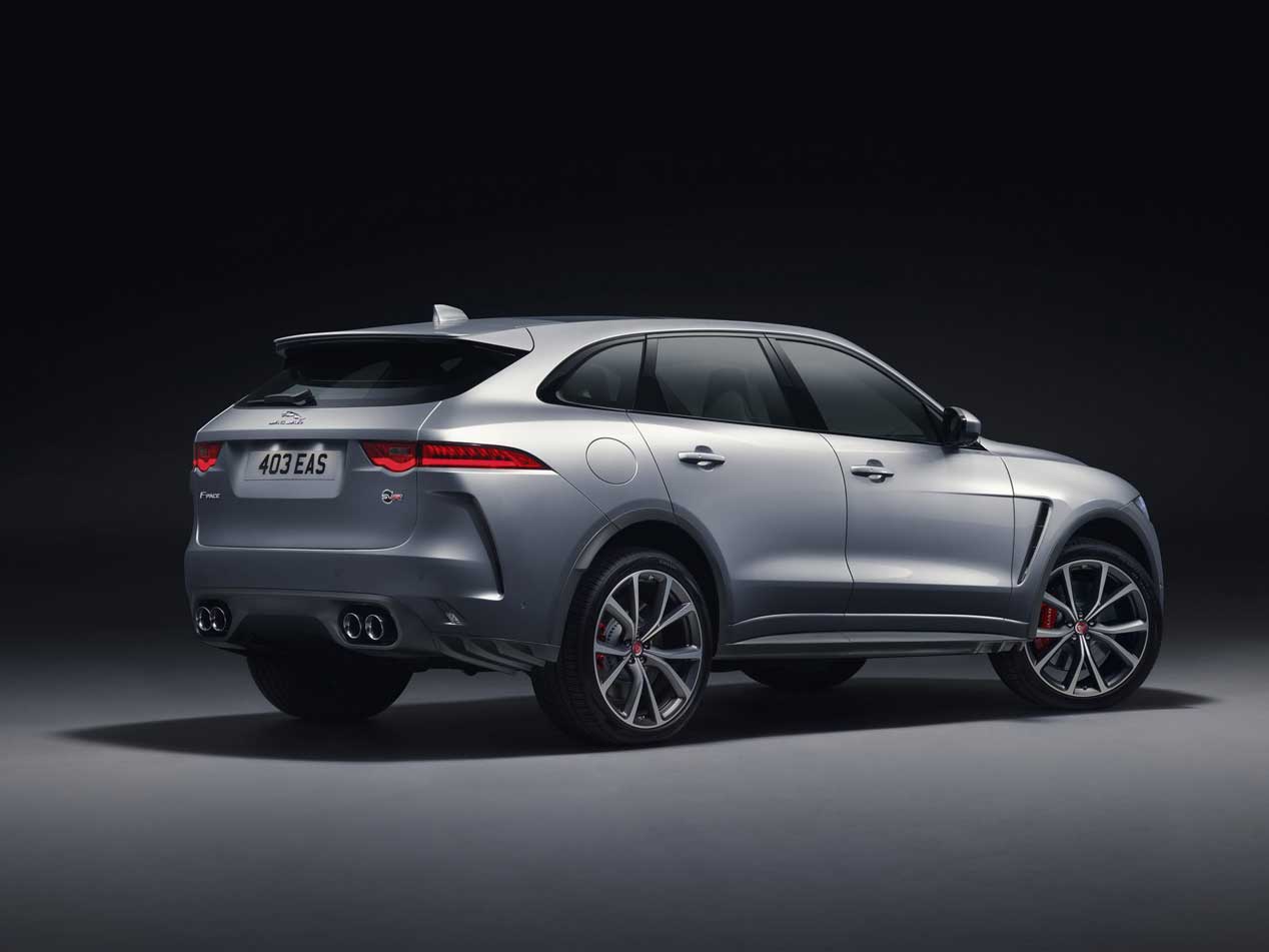 El SUV más deportivo de Jaguar se llama Jaguar F-Pace SVR