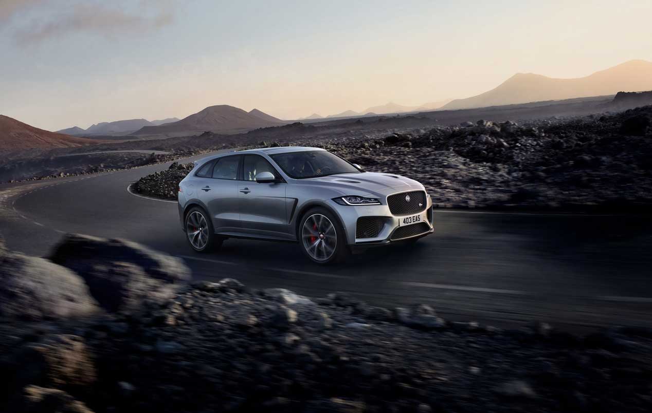 El SUV más deportivo de Jaguar se llama Jaguar F-Pace SVR