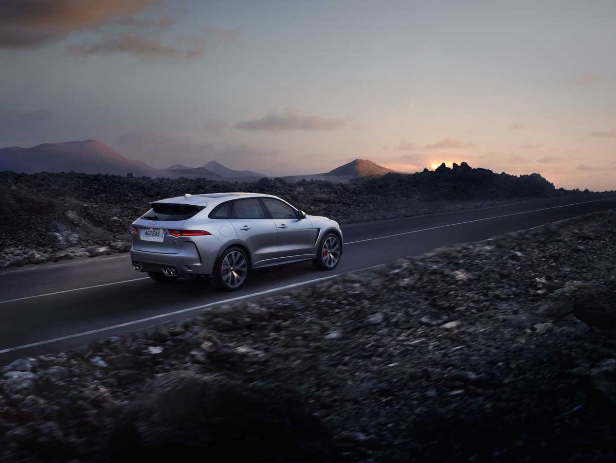 El SUV más deportivo de Jaguar se llama Jaguar F-Pace SVR