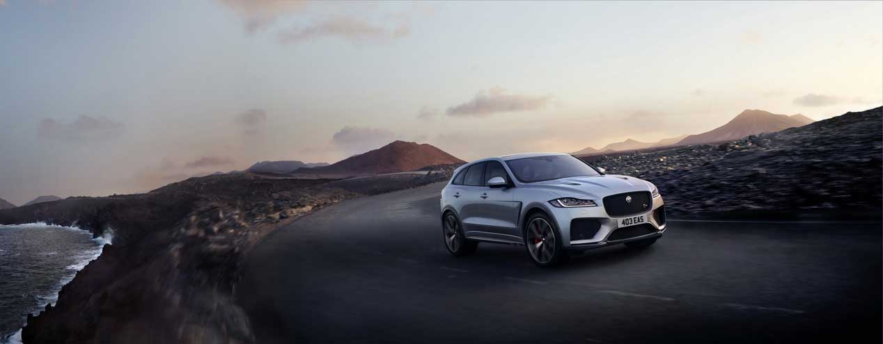 El SUV más deportivo de Jaguar se llama Jaguar F-Pace SVR