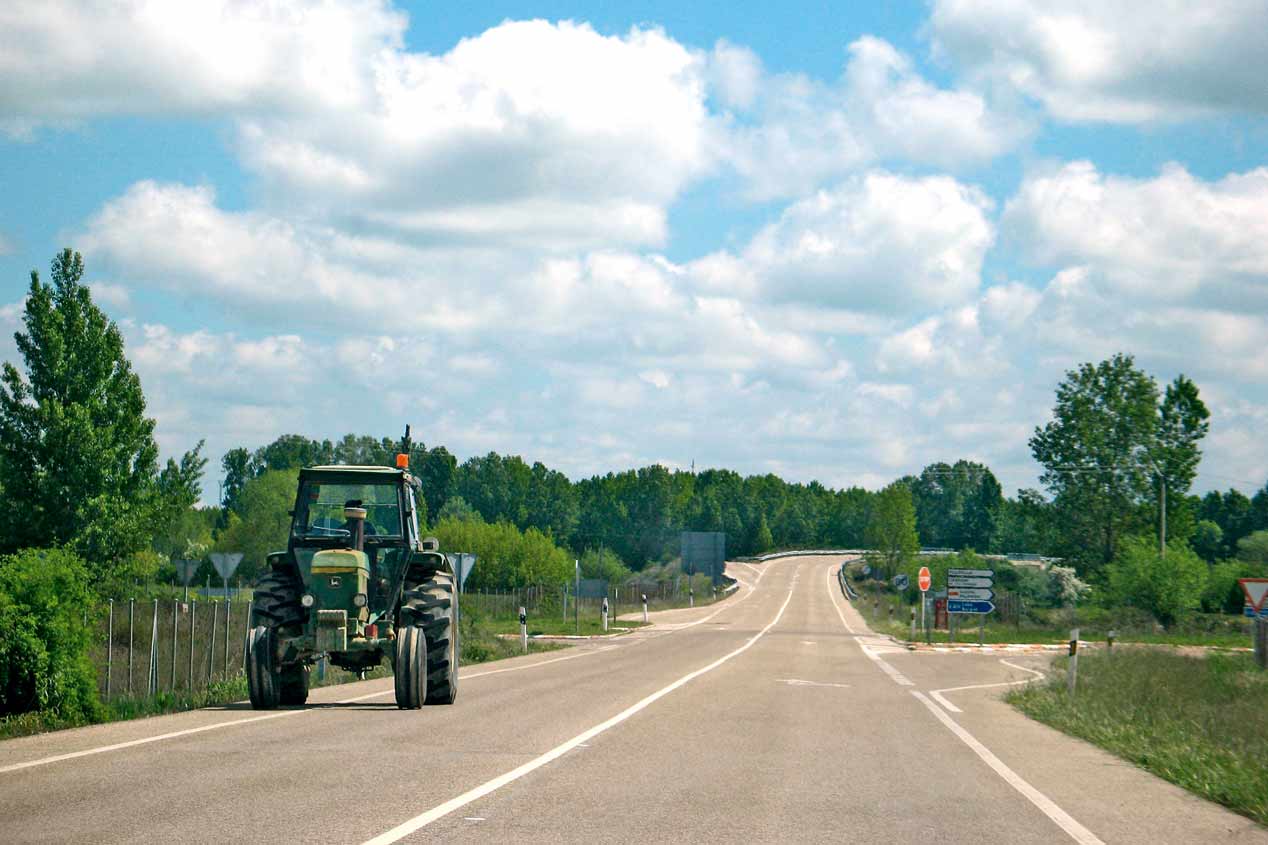Los puntos "más calientes" de las carreteras secundarias